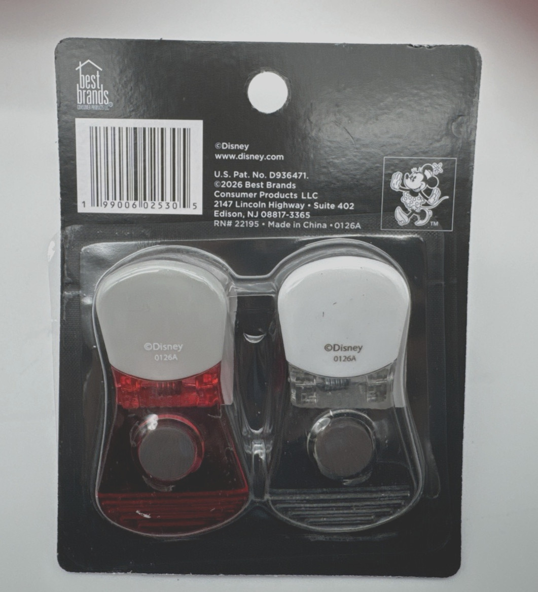 Disney Minnie Mouse Kitchen Bundle 6-pc Meal Prep Liners Clips Ice Trays Set New