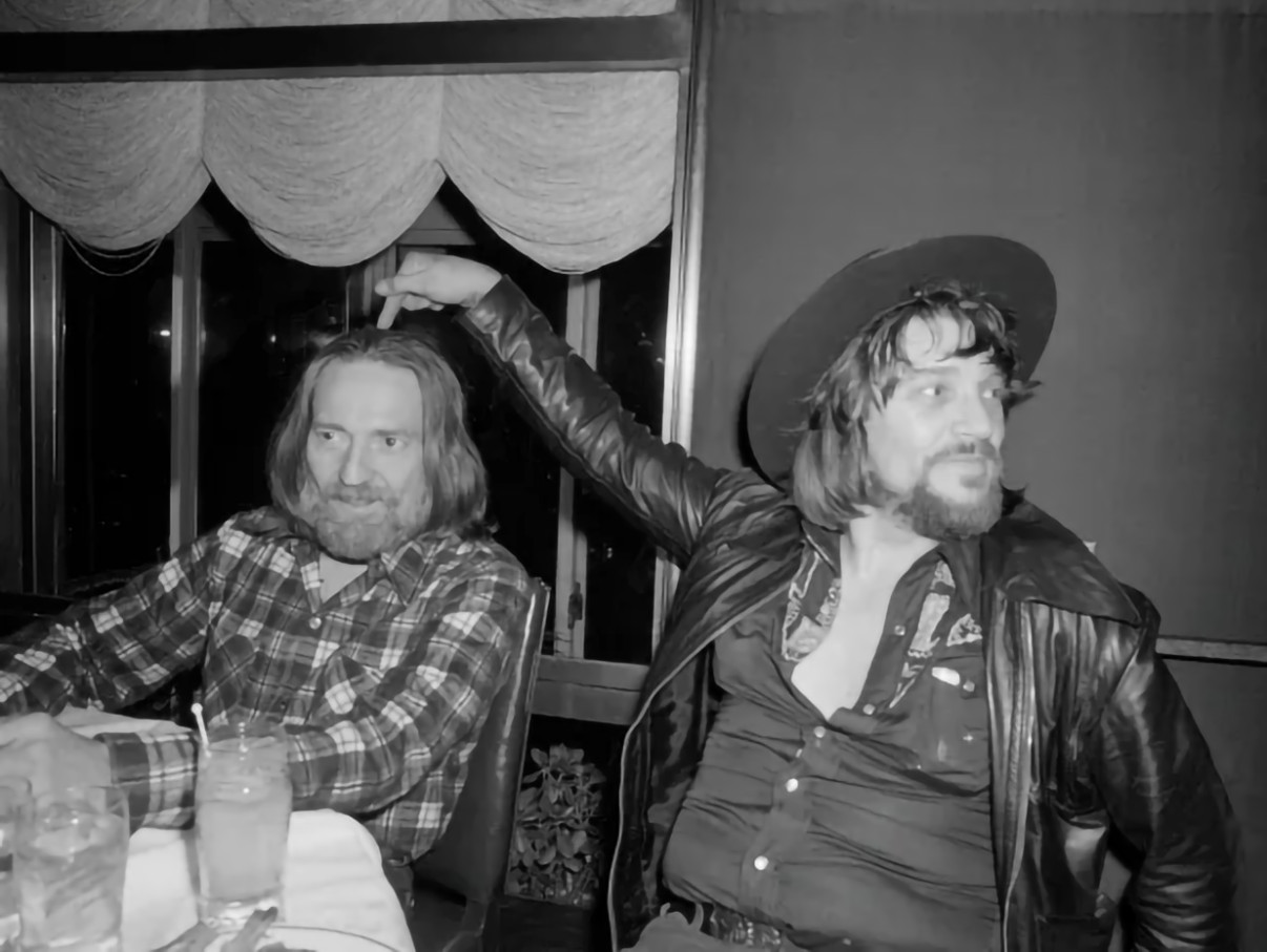 WILLIE NELSON AND WAYLON JENNINGS 1978 High Quality Metal Fridge Magnet 3×4 7919