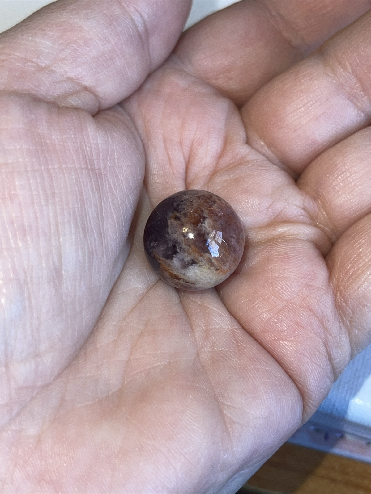 Garden Amethyst Sphere Marble 16.9mm