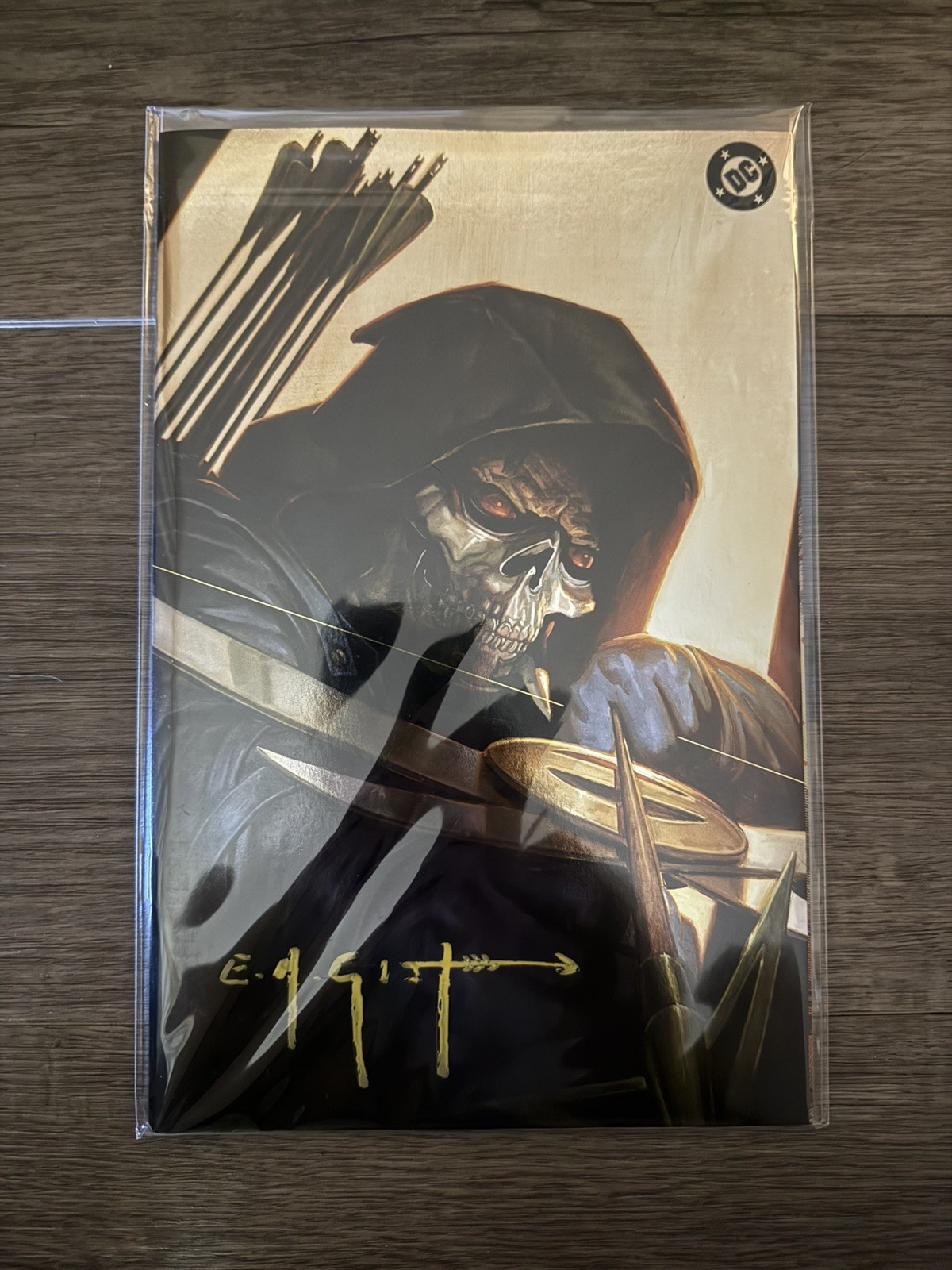 Absolute Green Arrow #3 SDCC 2026 Trinity Foil Exclusive by E.M. Gist #222/600