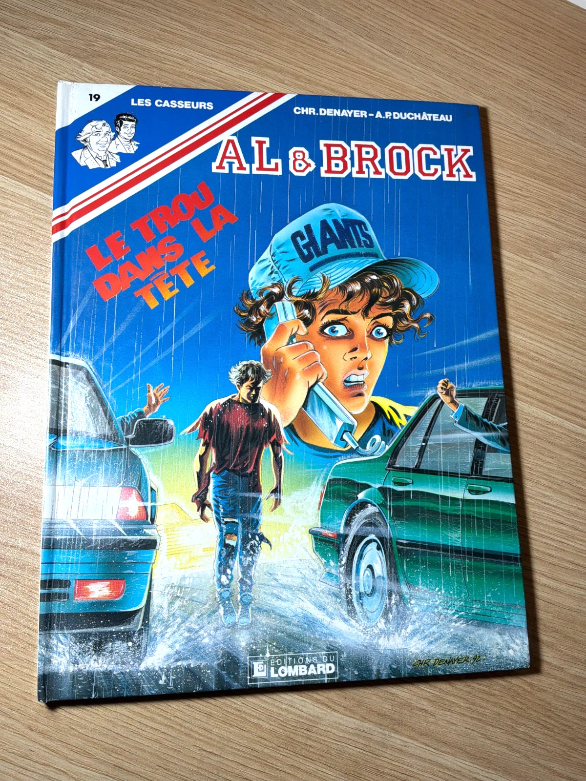Les Casseurs Al et Brock 4-Book lot French Hardcover Comics Original Editions