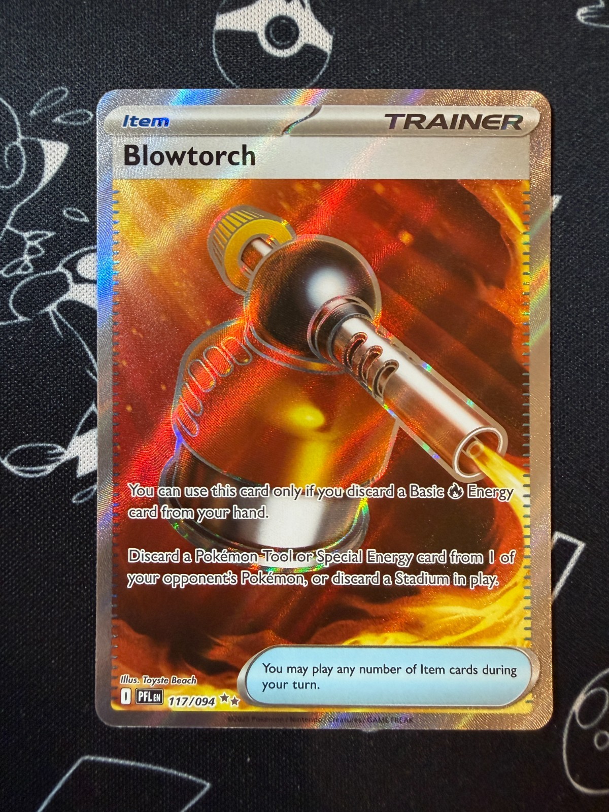 Blowtorch 117/094 Pokemon TCG Phantasmal Flames Ultra Rare Trainer English