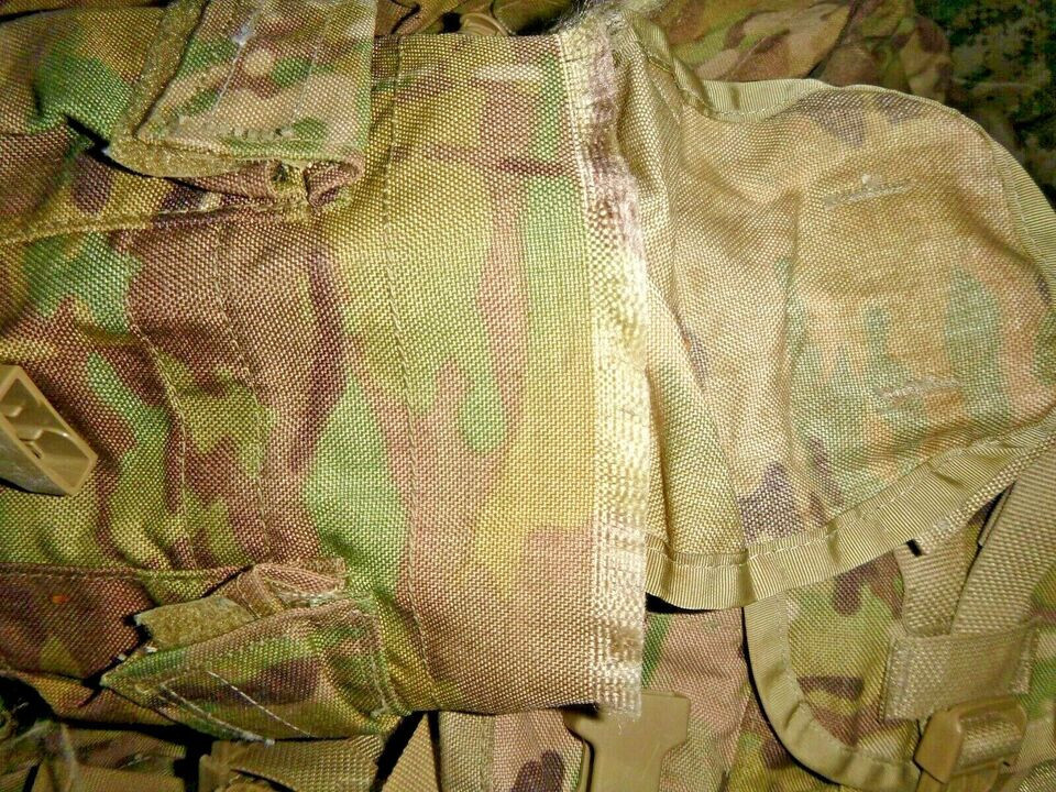 DAMAGED – Army 1 QT General Purpose Canteen Pouch Molle II Multicam OCP Woodland