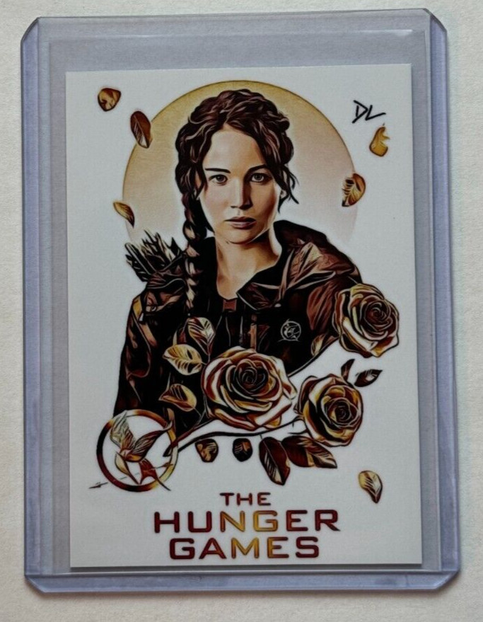 The Hunger Games Artist Signed “May The Odds Be Ever In Your Favor” Card 7/10