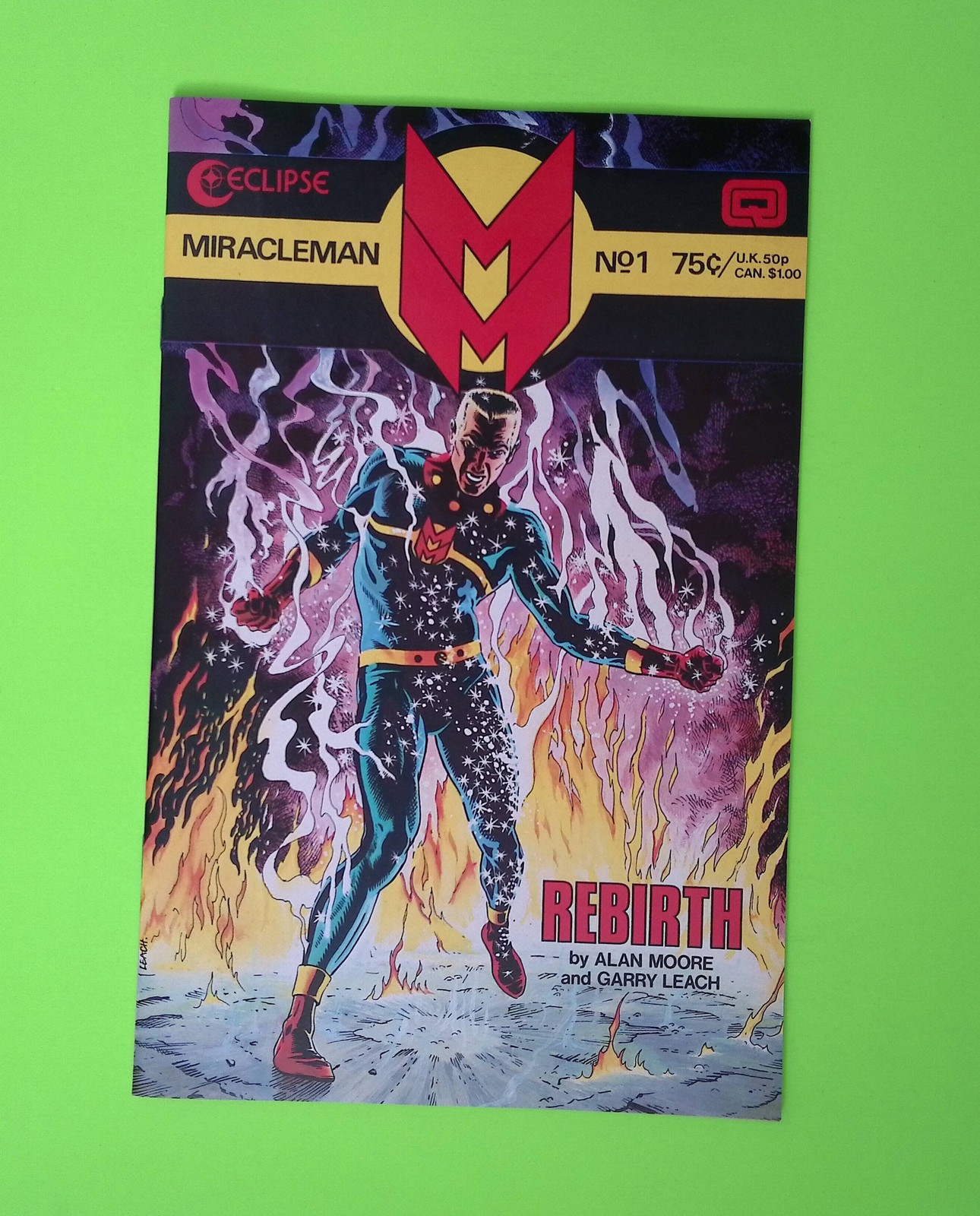 Miracleman #1 Vol. 1 1985 Eclipse Comics High Grade Comic Book W313-198
