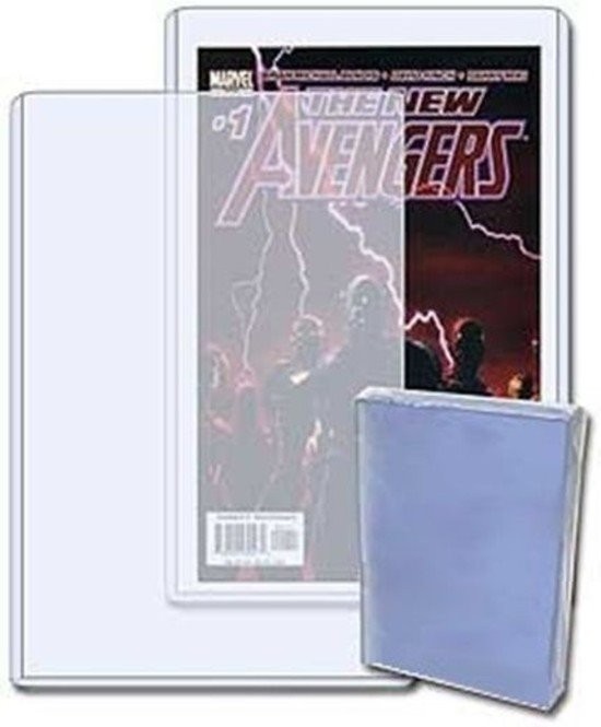 (100) CURRENT MODERN AGE SIZE COMIC BOOK HARD RIGID TOPLOADER STORAGE HOLDERS