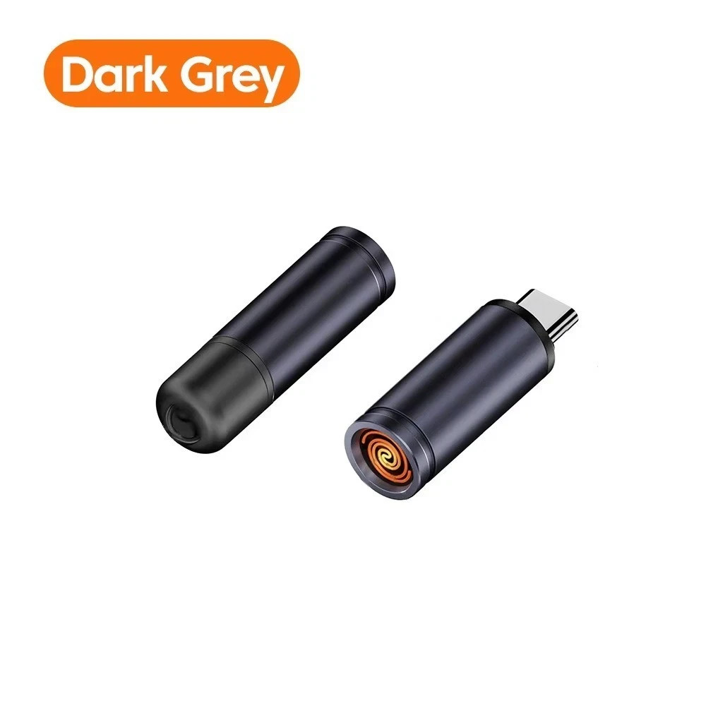 USB Type-C Mobile Phone Cigarette Lighter Air Blowing Portable Mini Lighter NEW