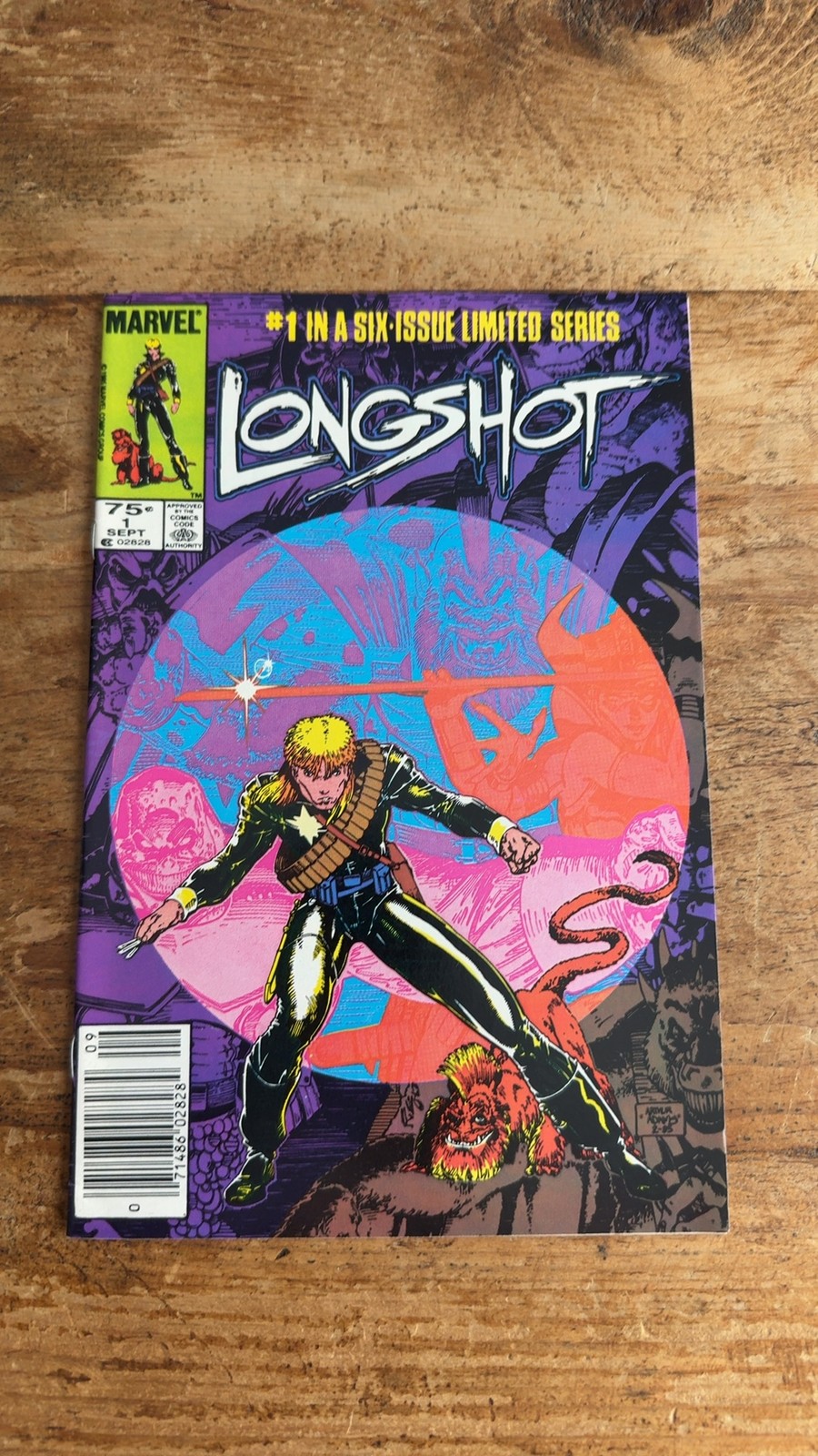 Longshot #1 Marvel Comics 1985 1st Appearance of Longshot Newsstand 1