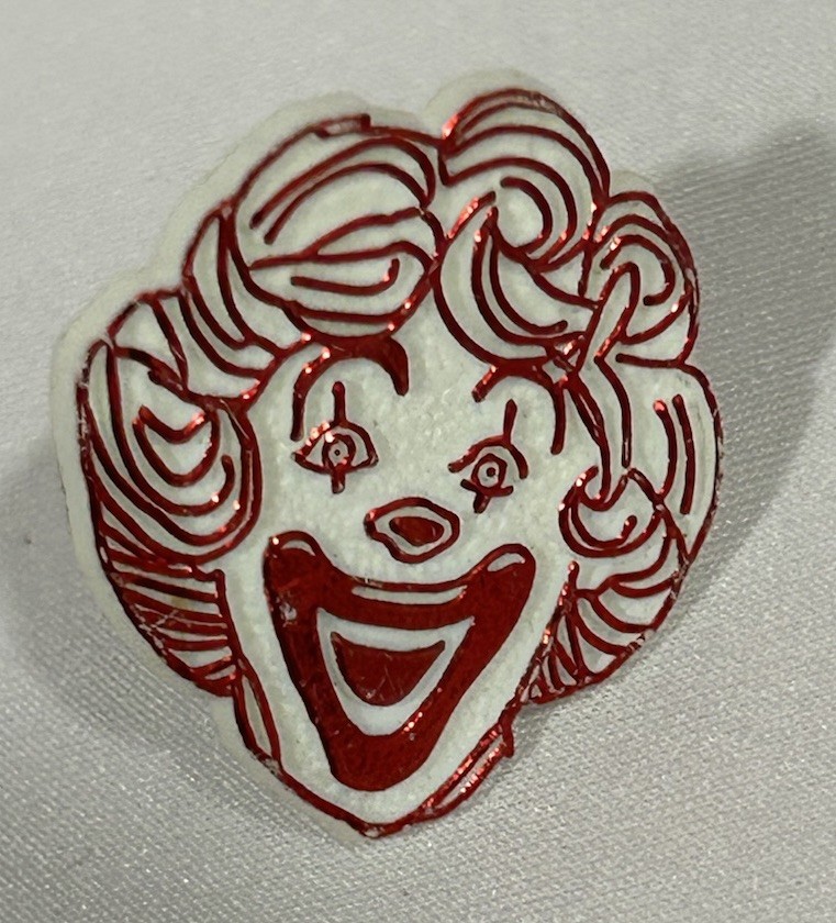 Vintage Ronald McDonald Plastic Promotional Ring 1970’s