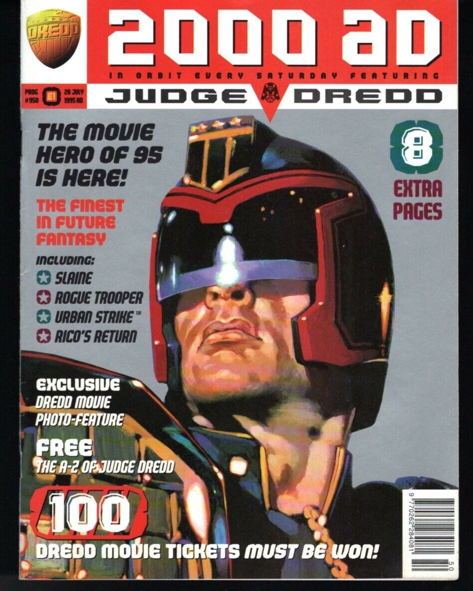2000 AD Prog 949-962 Hi Grade 14 Issues 17 Full Stories-Dredd Sp/Chris Foss Cvrs