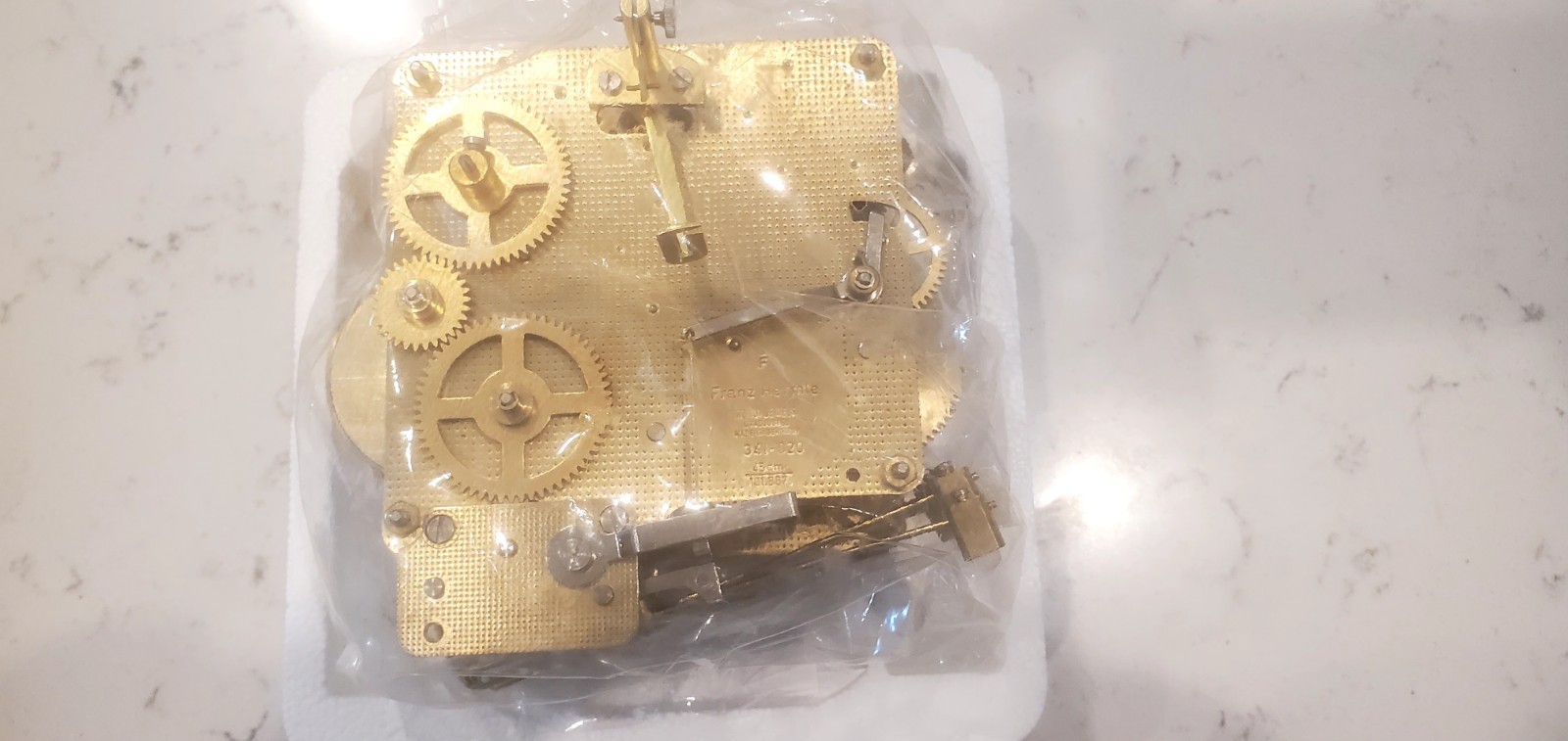 Franz Hermle Westminster Chime Mantle Clock Movement 341-020