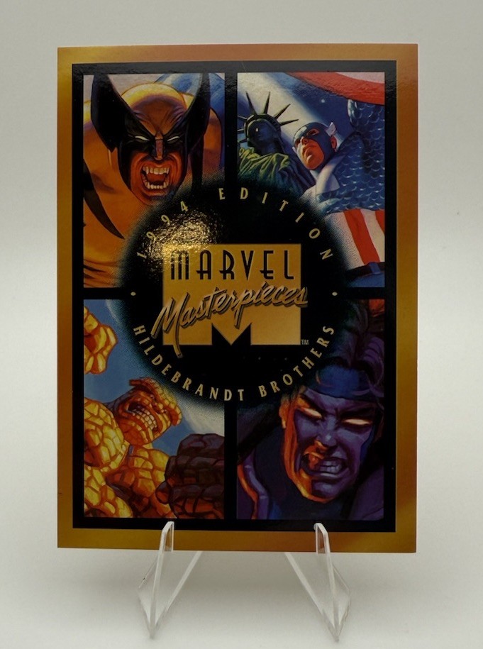 1994 Fleer Marvel Masterpieces Base Cards – YOU PICK – Complete Your Set