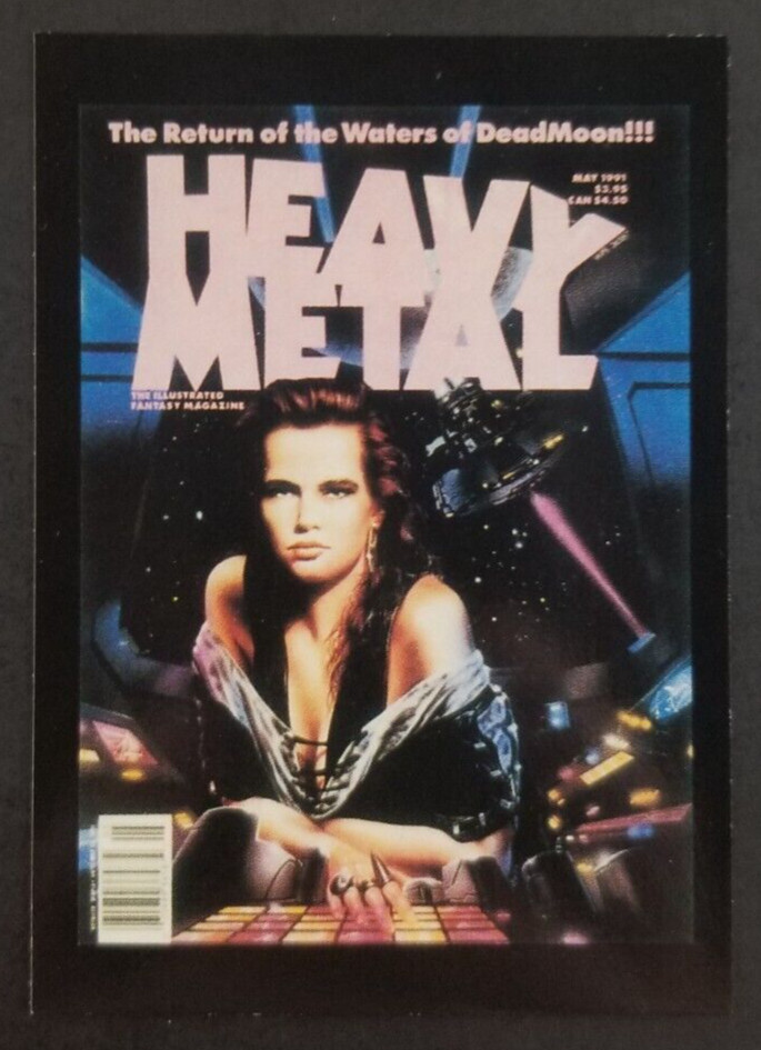 Heavy Metal 1991 Fantasy Horror Sci-Fi Comic Images Card #88 (NM)
