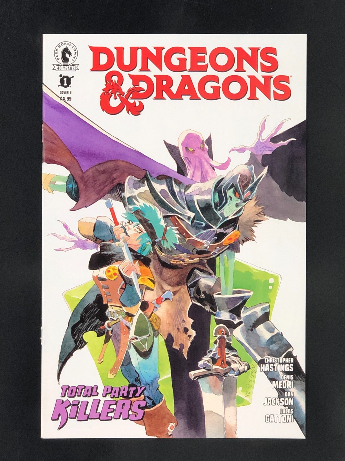 Dungeons & Dragons Total Party Killers #1 Matias Bergara 1:20 Variant B NM-