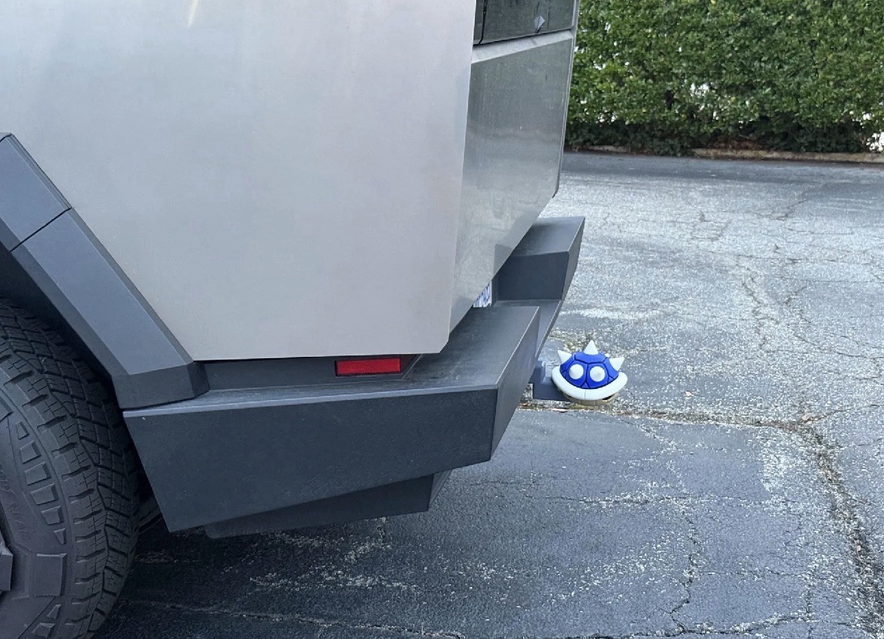 Super Mario Blue Shell Tow Hitch Cover