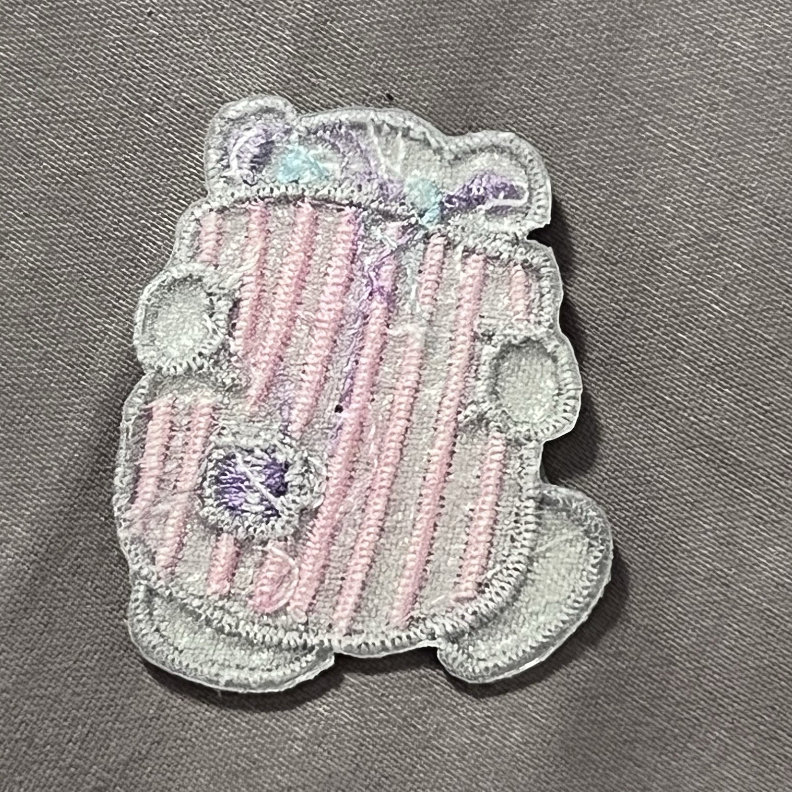 Doodle Bear Patch -1.1 x 1.3 inches