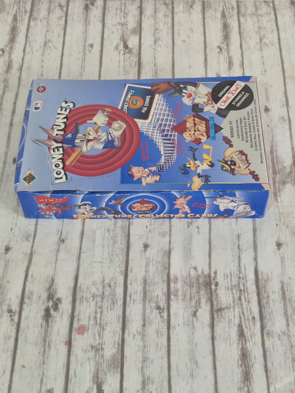 Upper Deck Looney Tunes Comic Ball Series 1 Sealed Trading Card Box