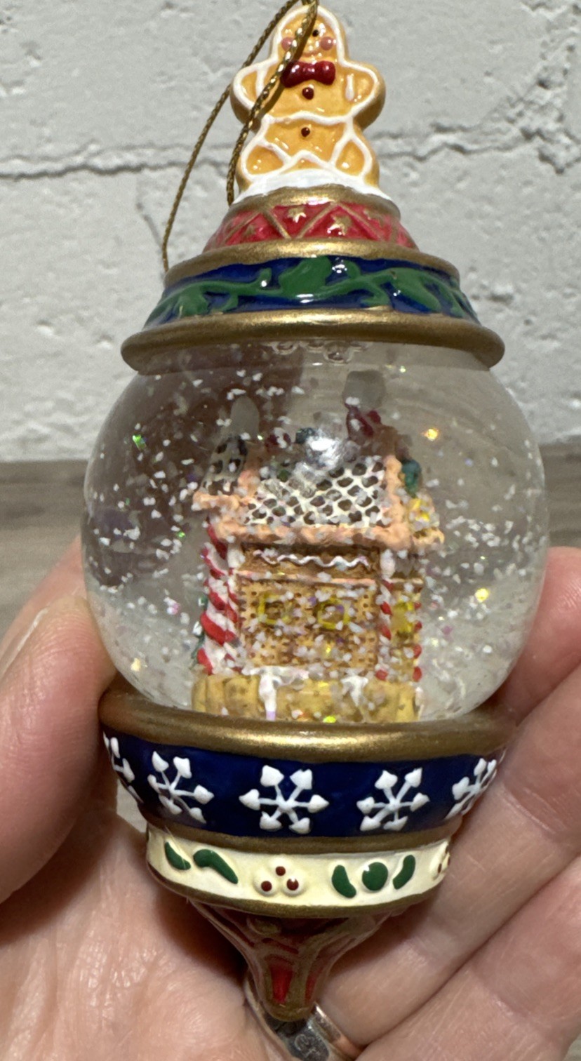 Kirkland Signature Gingerbread House Water Globe Ornament
