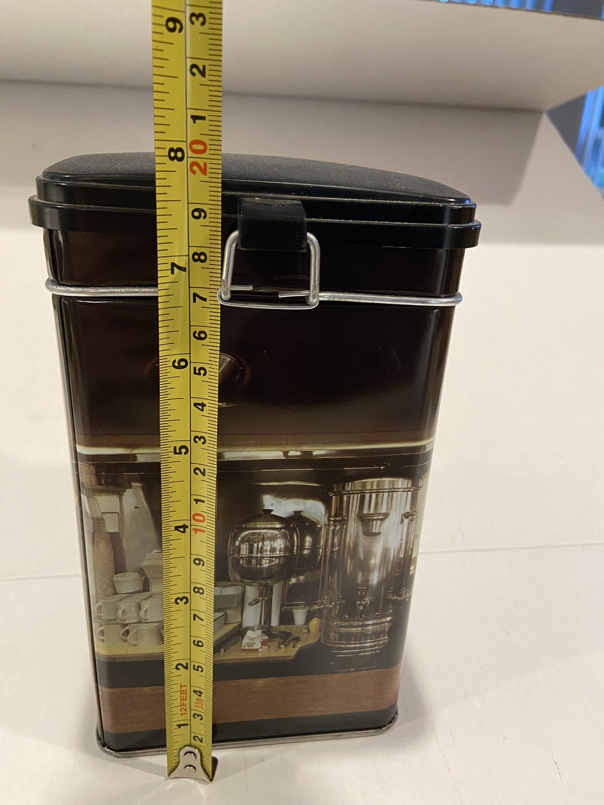 Espresso Collectible Storage Tin