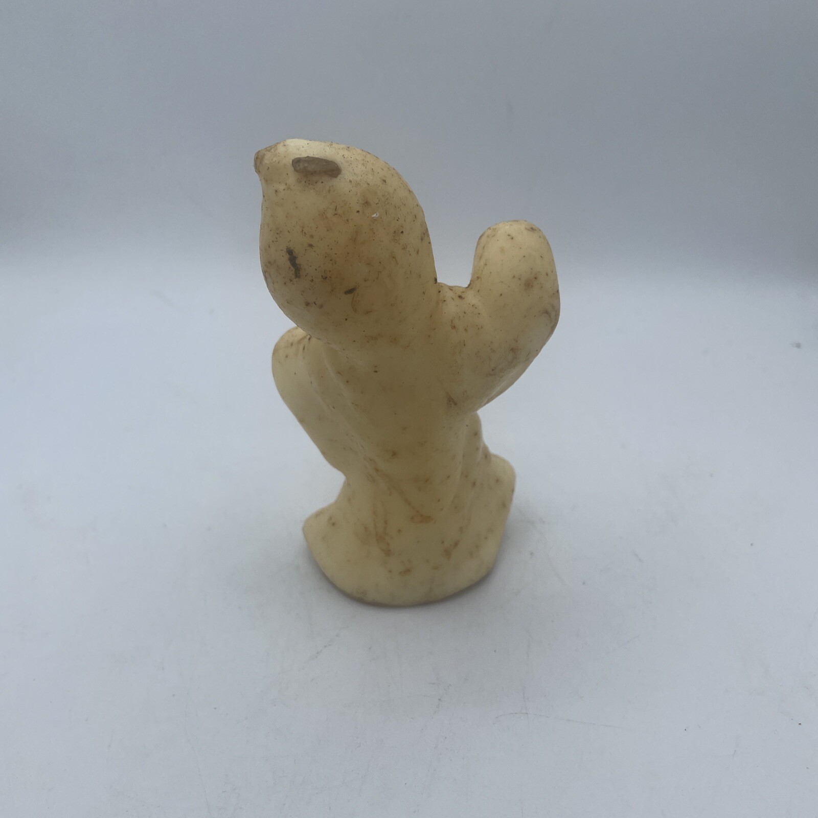 Vintage Scream Ghost face Halloween Candle Spooky Haunted Estate Clean Out Find