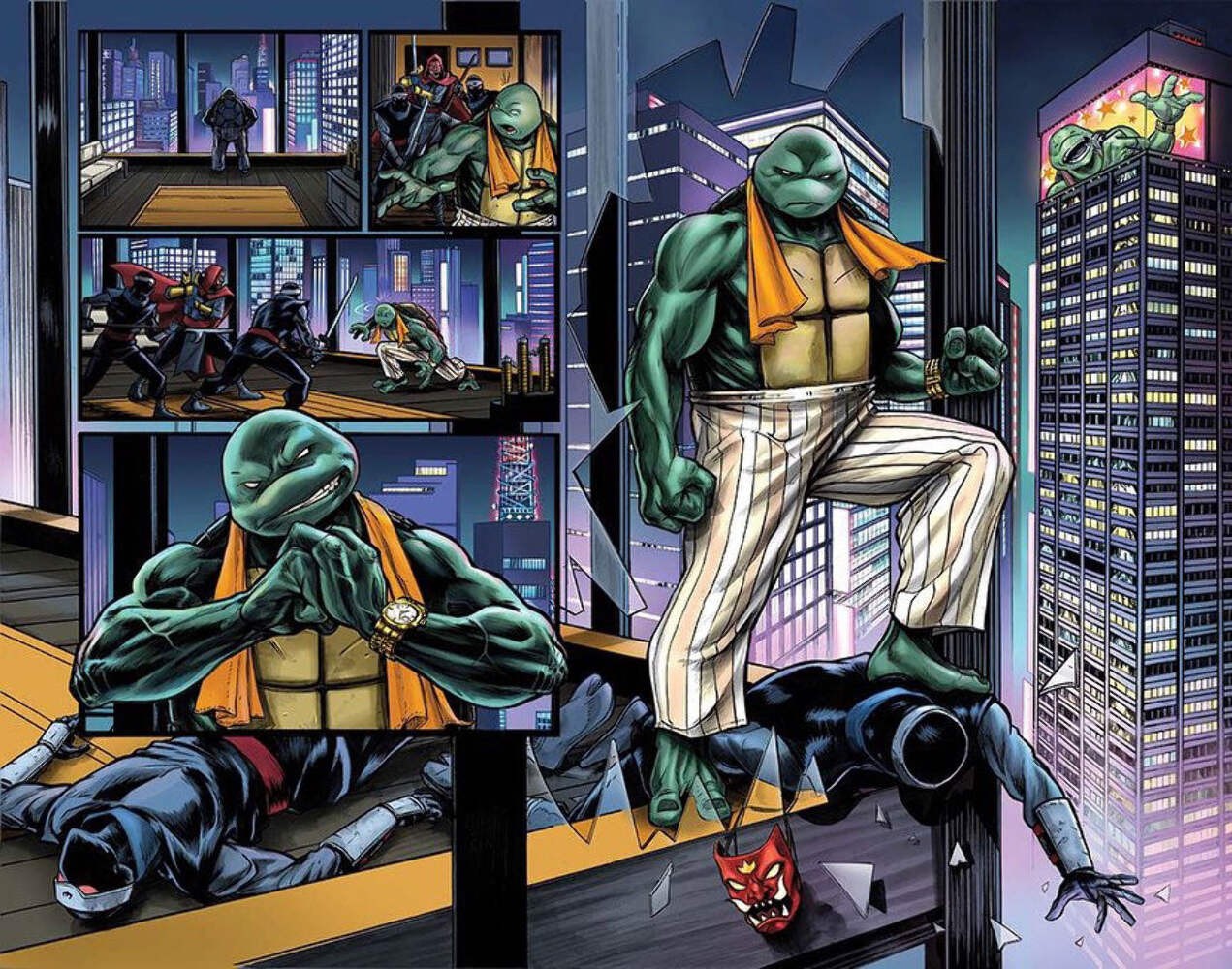 TMNT #2 Exclusive Set (Mike Rooth)