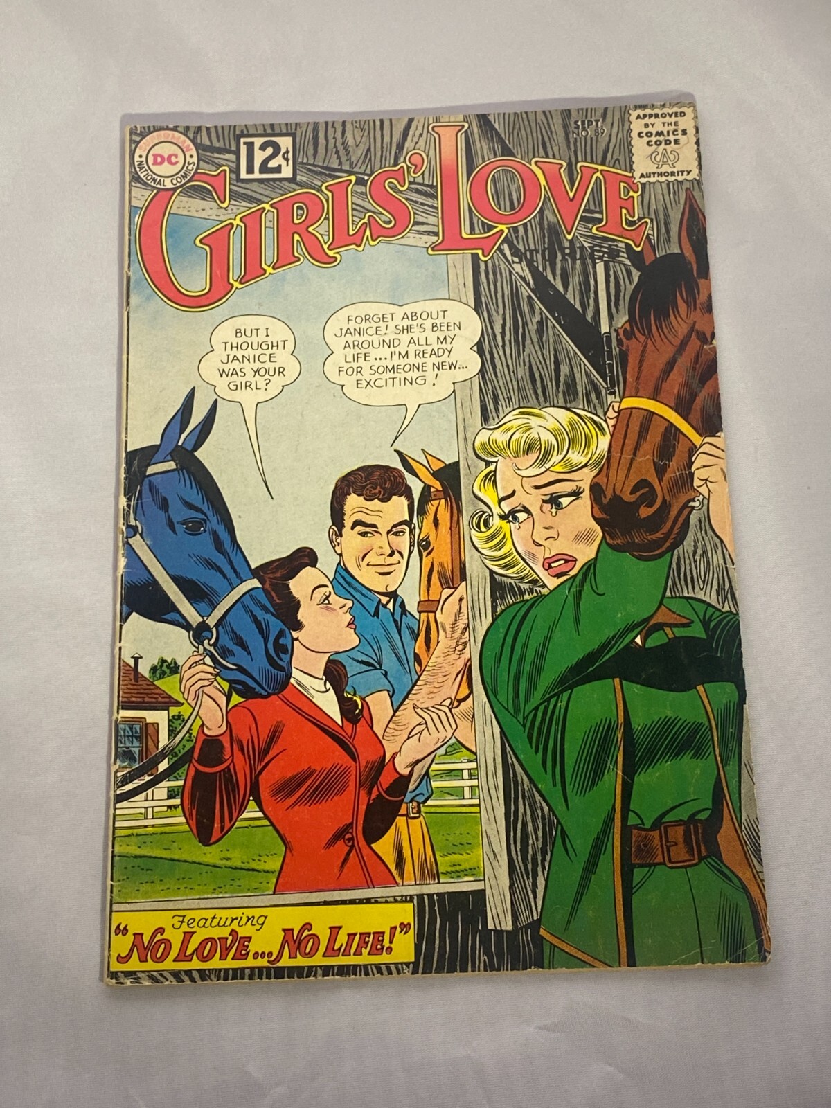 DC Girls’ Love Stories 89 Comic 1962