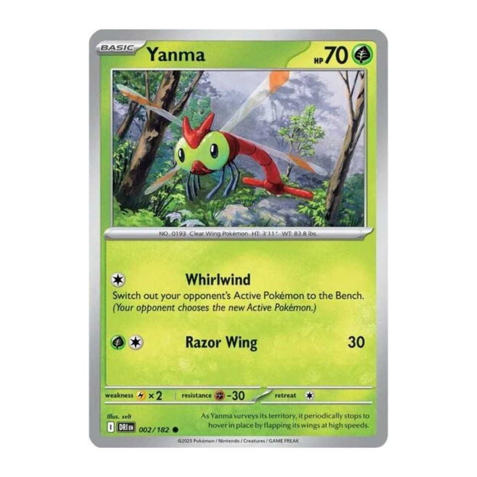 Pokémon: Destined Rivals Cards #1-#182