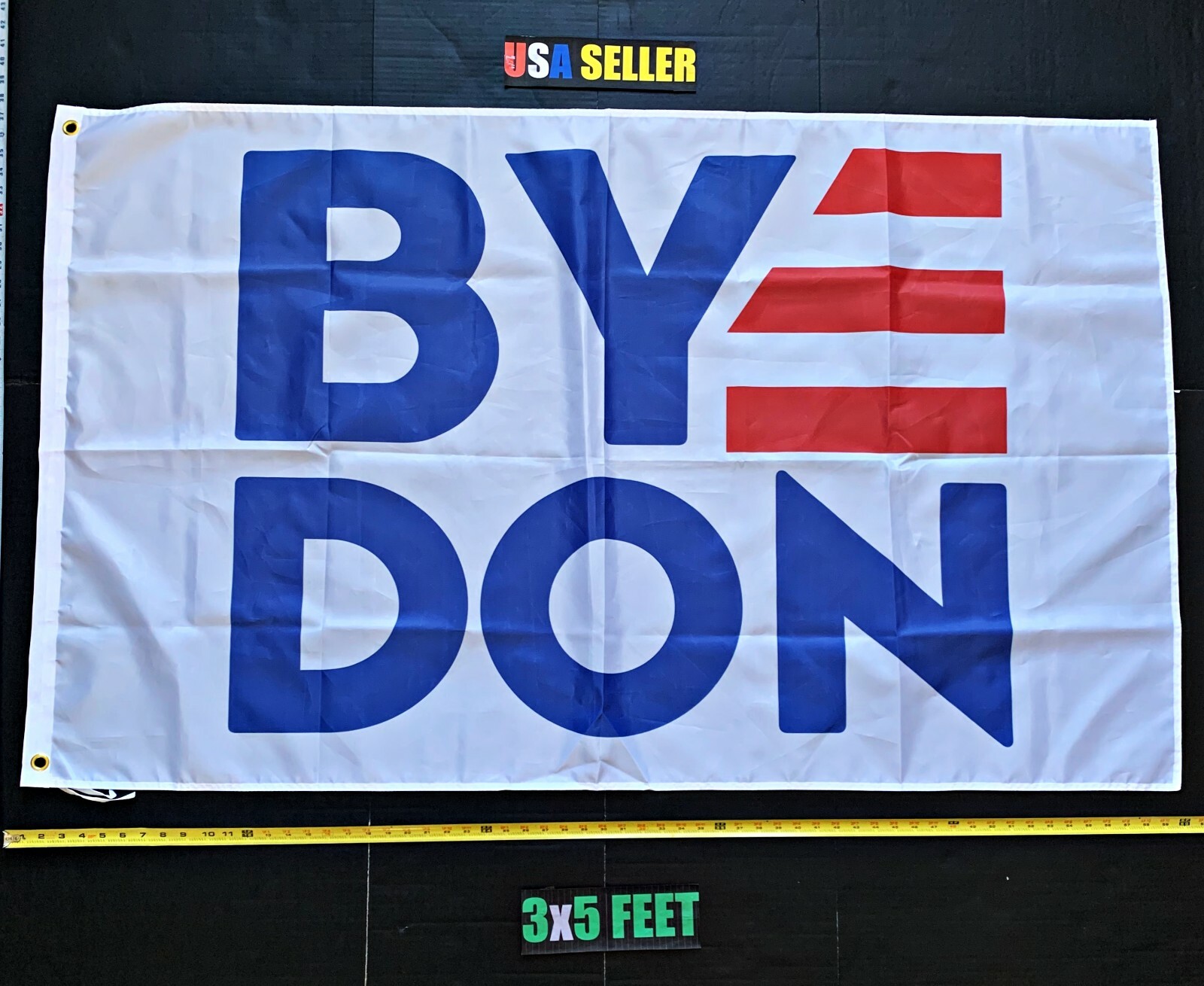 Joe Biden Flag FREE SHIPPING Harris Equality LGBTQ Rainbow Bye Don USA Sign 3×5′