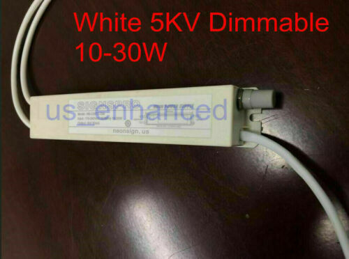 Dimmable Transformer Neon Light Sign Power Supply 5KV 30MA W Includes a Dimmer