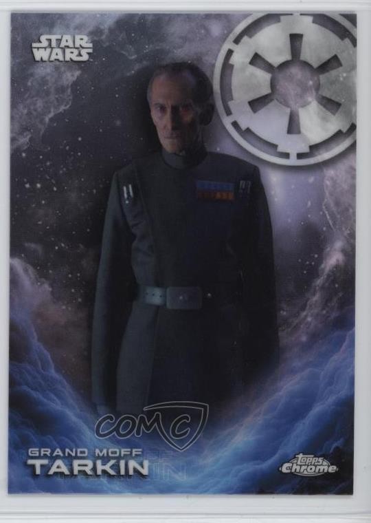 2025 Topps Chrome Star Wars Costco Exclusive Grand Moff Tarkin #CE-22 2k3