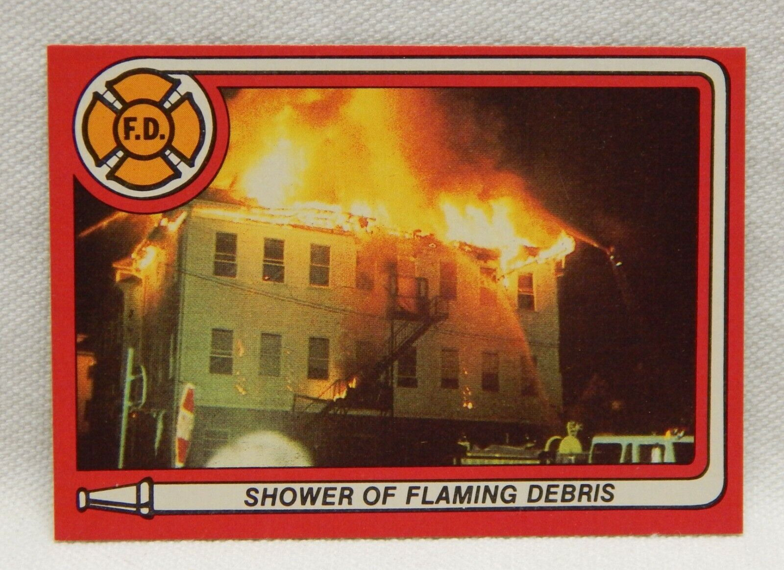 Fire Truck Flaming Debris Card 17 (4)