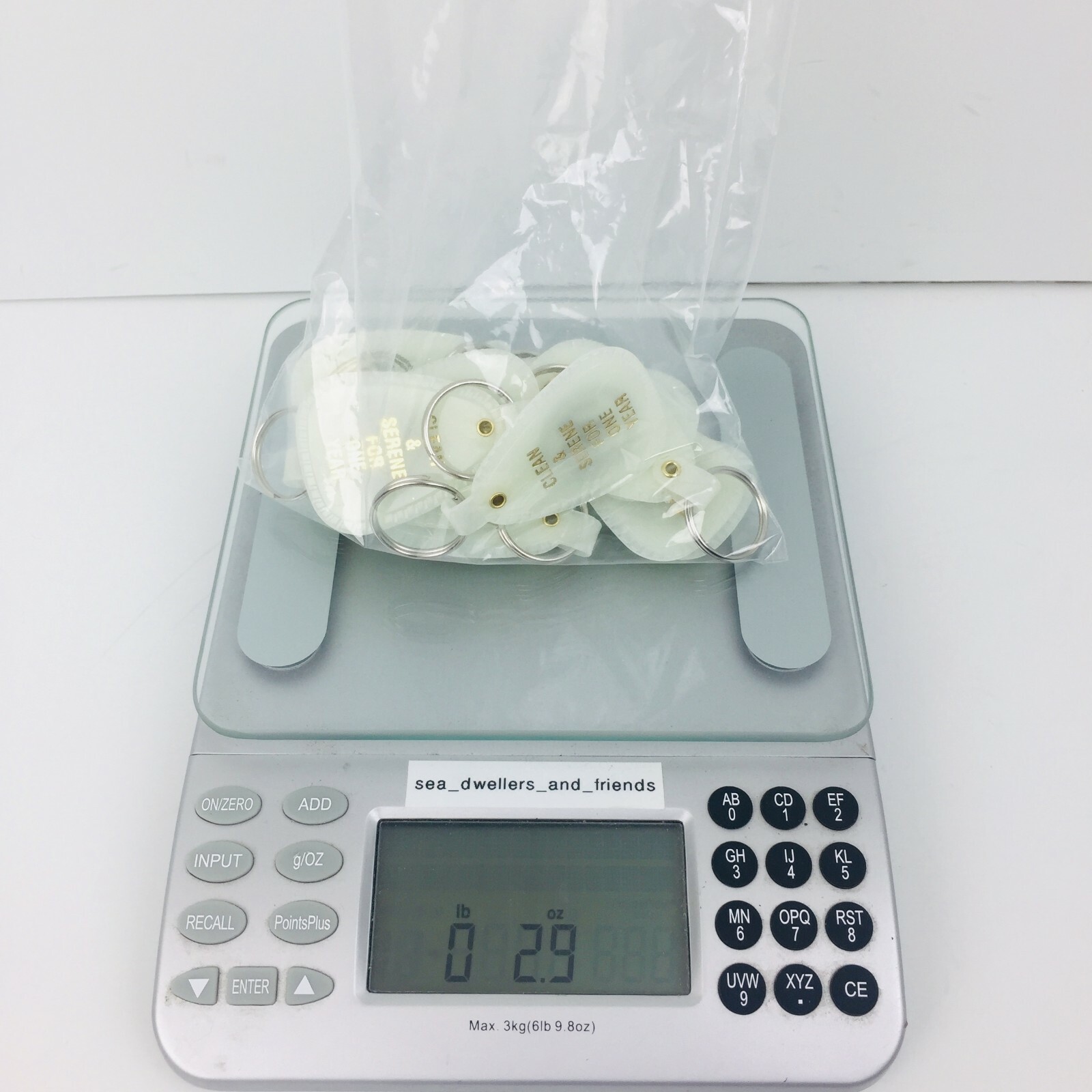 NARCOTICS ANONYMOUS NA KEY TAG MOONGLOW 1 Year Recovery 12 Piece English