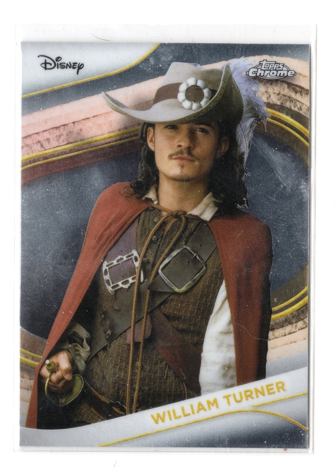 2025 Topps Chrome Disney Base Card #2 William Will Turner (Pirates)