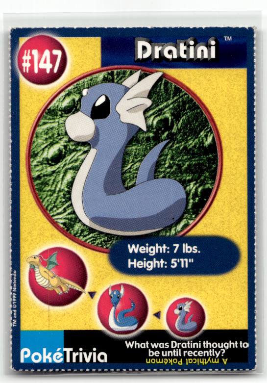 Pokemon Dratini 1999 Movie 10 Wizards of the Coast #147