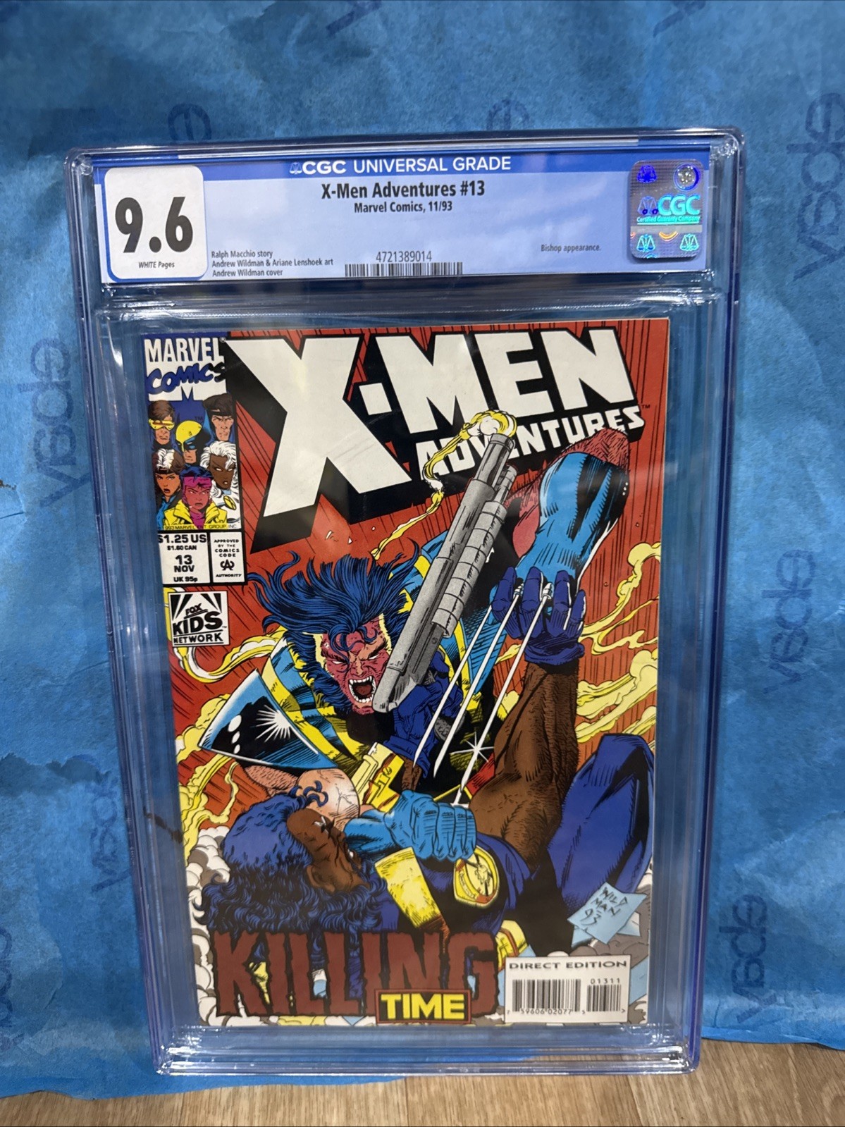X-MEN ADVENTURES #13 (1993 v.1 Cgc 9.8 And All Our Yesterdays’ | Andrew Wildman