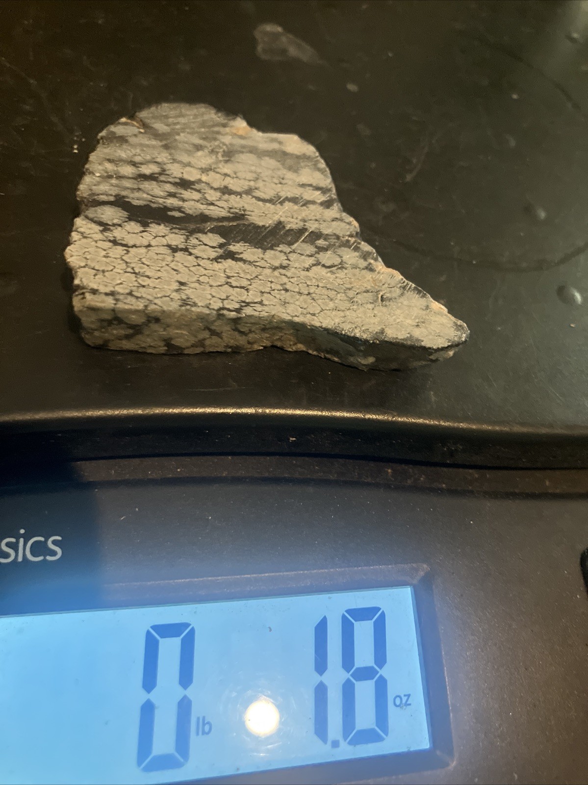 Snowflake Obsidian Slab