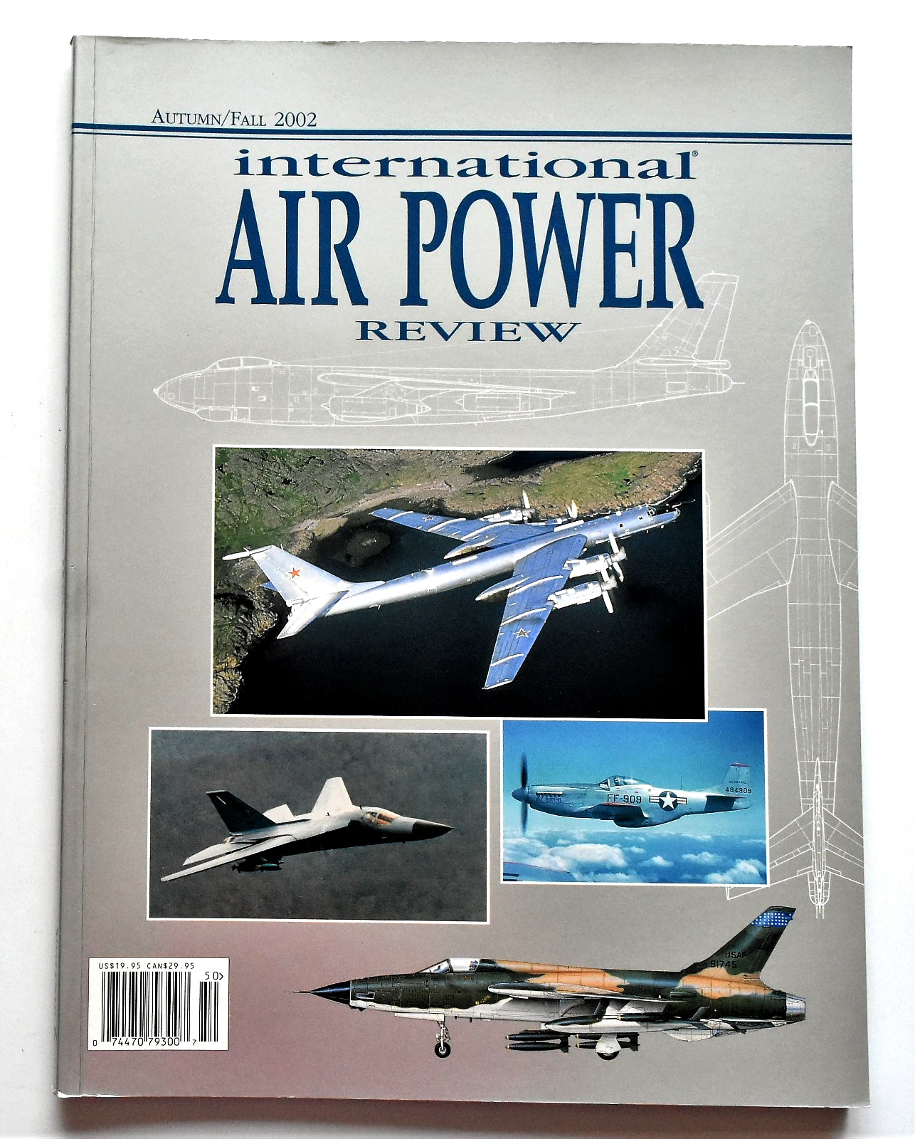 INTERNATIONAL AIR POWER REVIEW ~ F-105 THUD ~ TU-95 BEAR ~ FALL 2002 ~ 184 PAGES