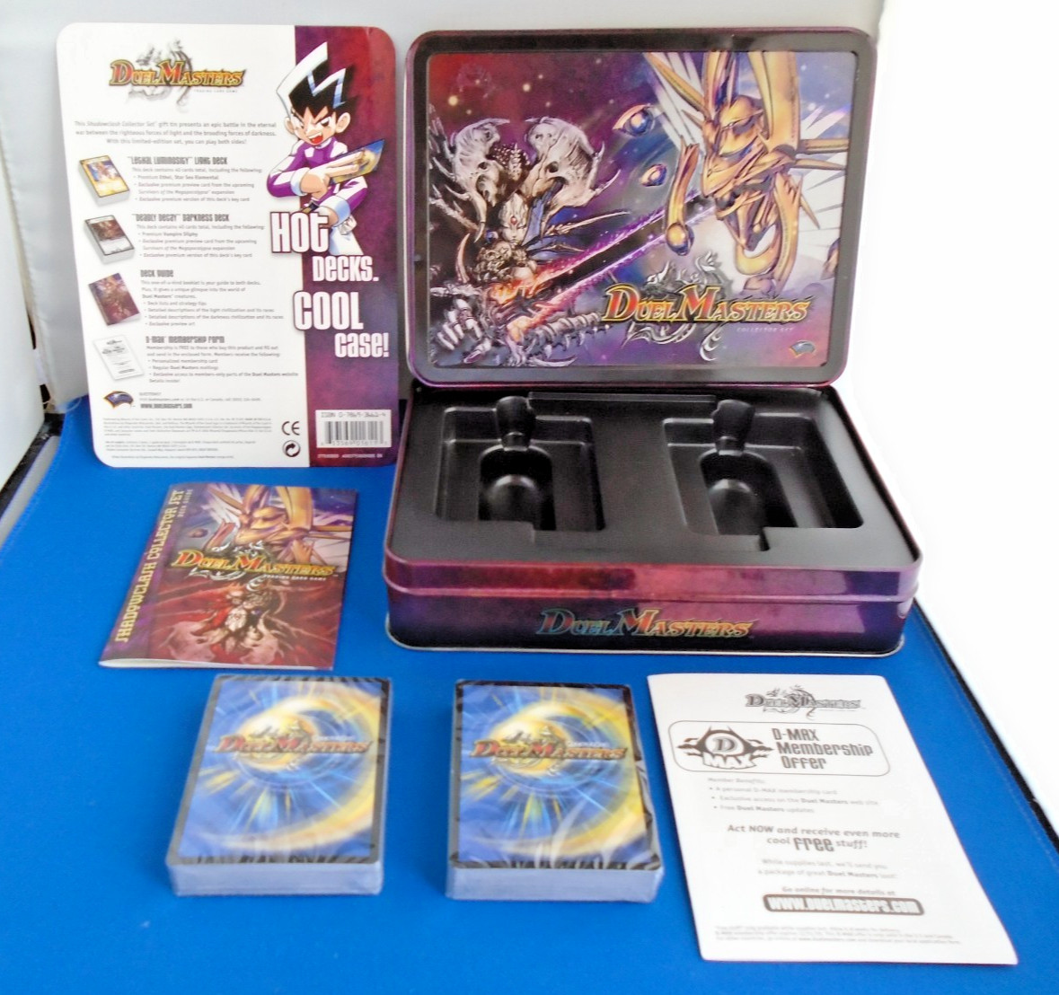 Shadow clash Duel Masters Collector Set with two sealed decks – Unused contents
