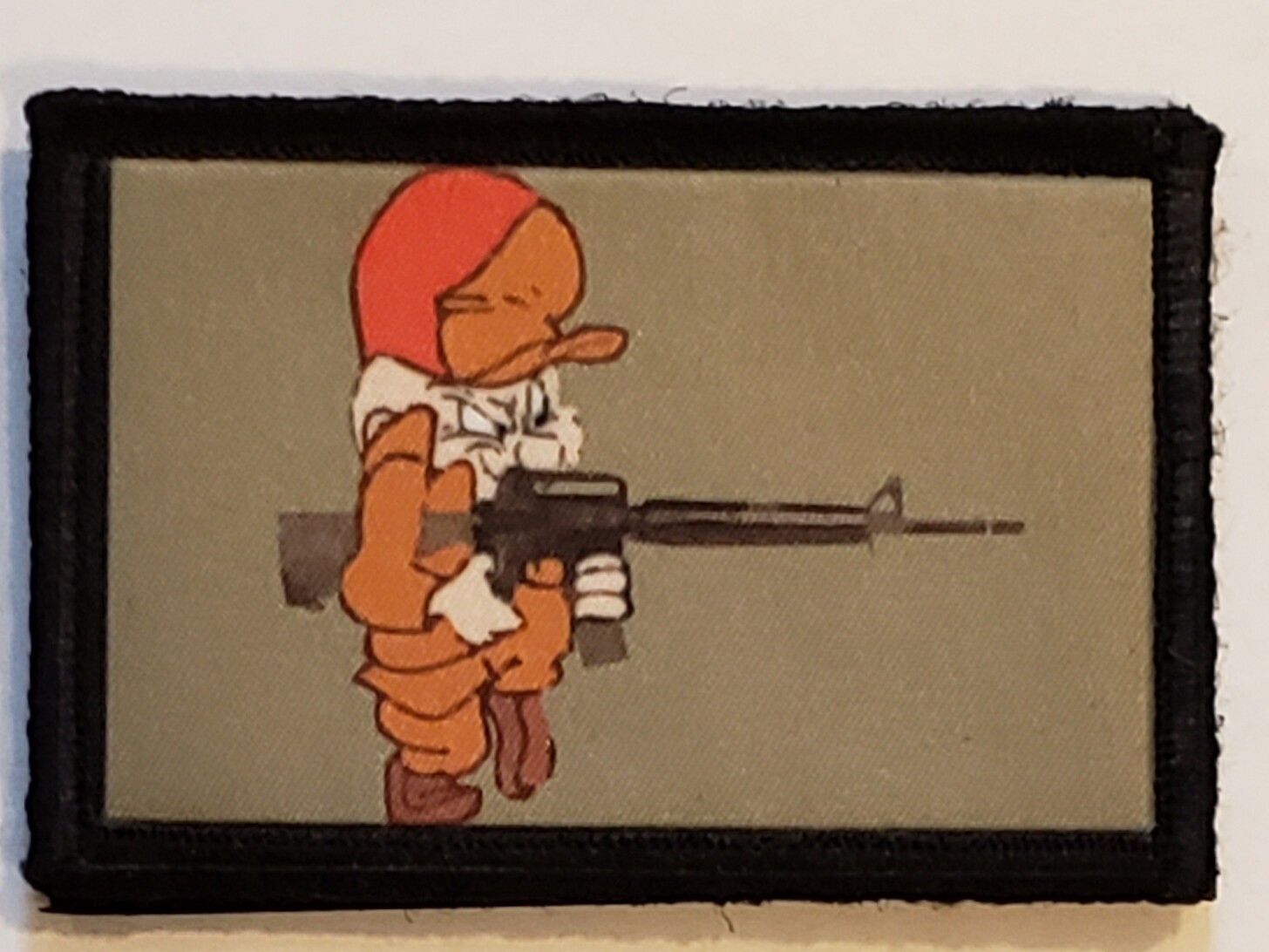 Wile E. Coyote WTF Morale Patch Tactical Army Military USA Looney Tunes 2A