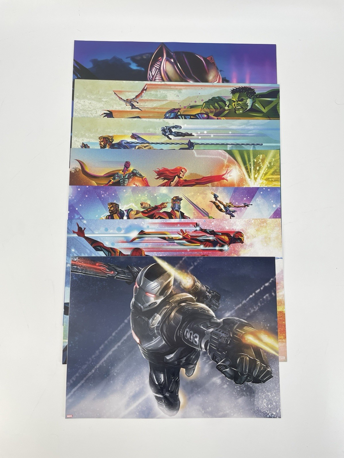 Avengers Infinity War 2018 AMC Dolby Exclusive Complete Set PLUS Jo Moody Print