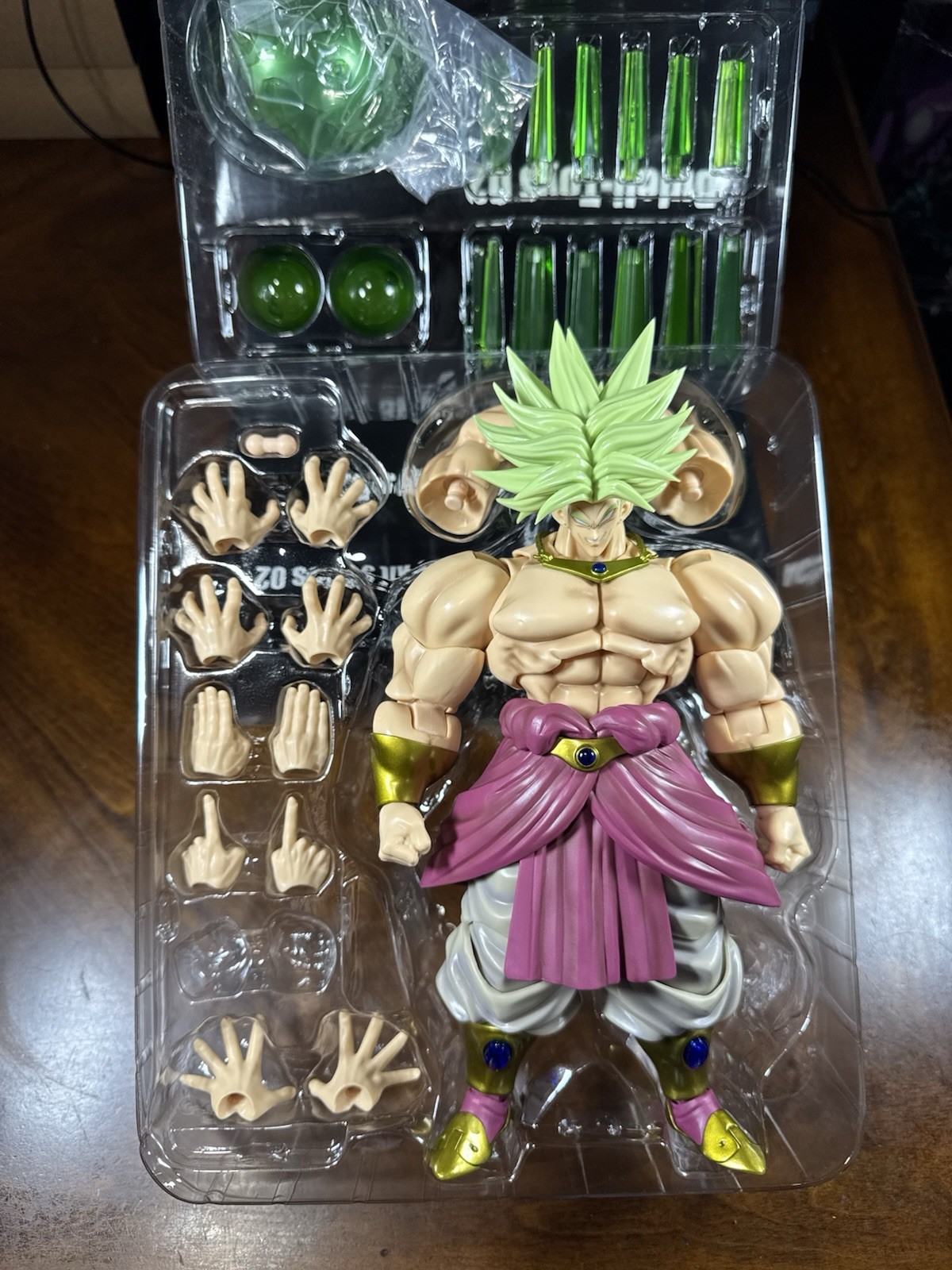 SH Figuarts Dragon Ball Z ZT Studios Broly Legendary Super Saiyan ZT-02 *NEW*