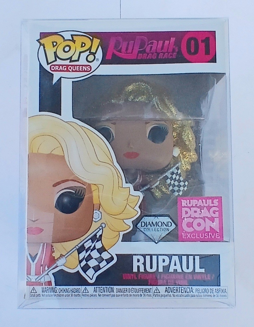 Funko Pop! Drag Queens RuPaul #01 Diamond Glitter – Drag Con Exclusive