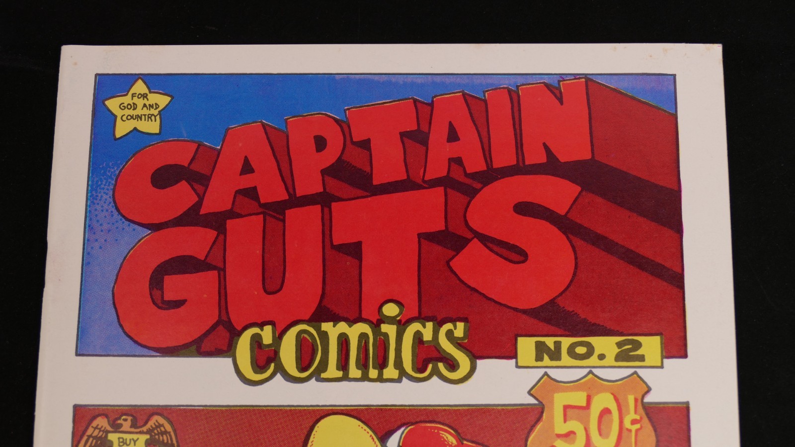 CAPTAIN GUTS Complete Set Underground Comics – High Grade/Unread Comix