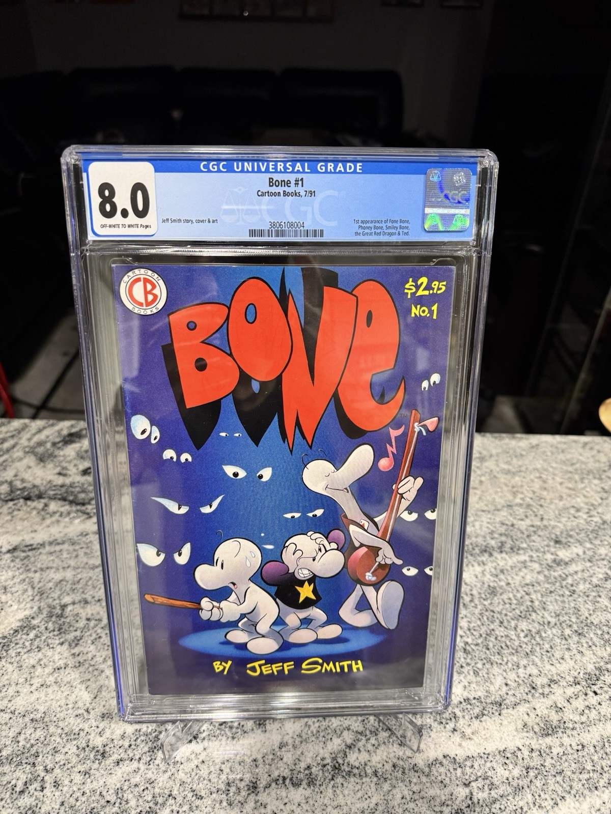 Bone 1 CGC 8.0 Off White To White Pages