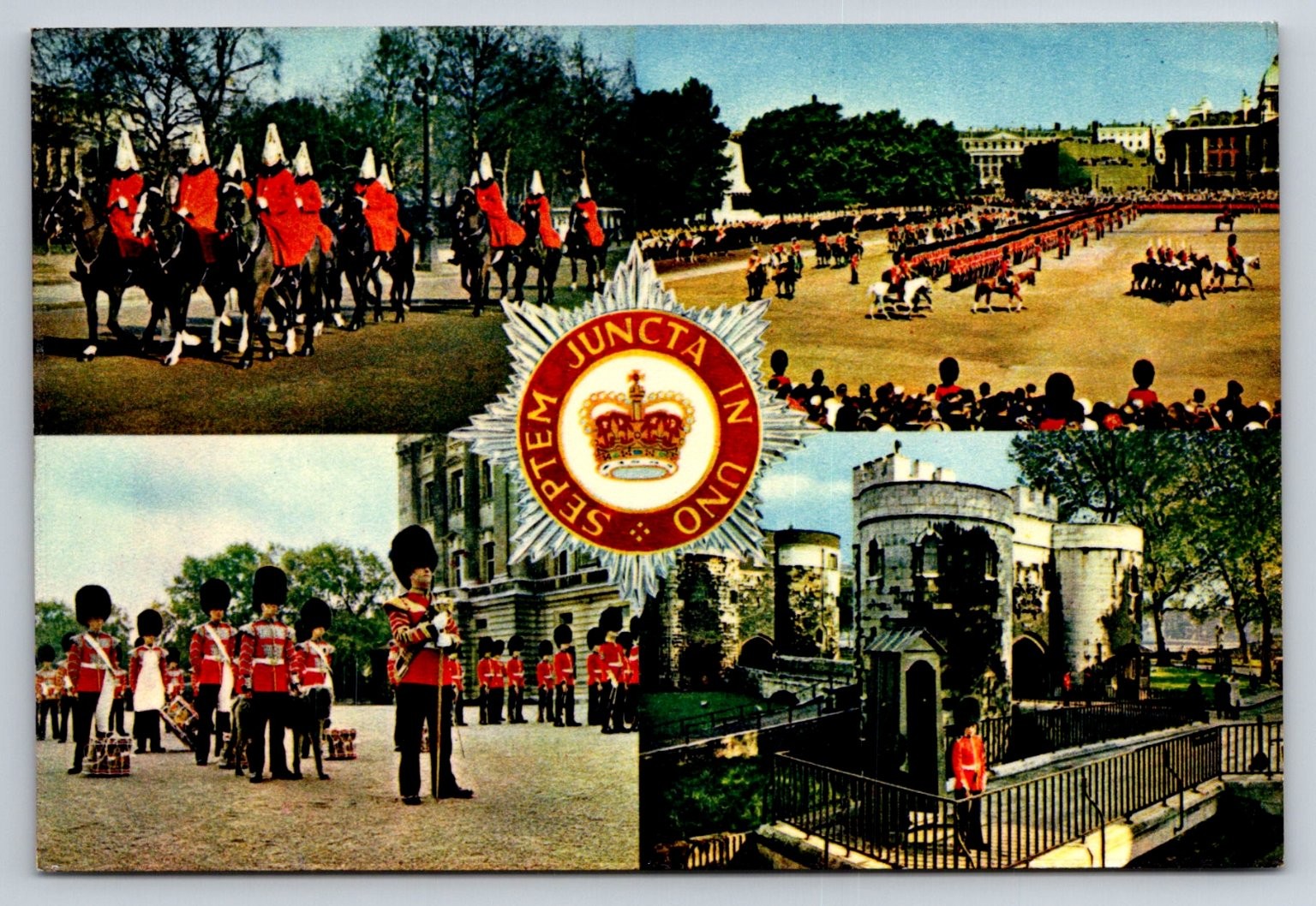 J. Arthur Dixon Household Brigade London Guards Parade Postcard
