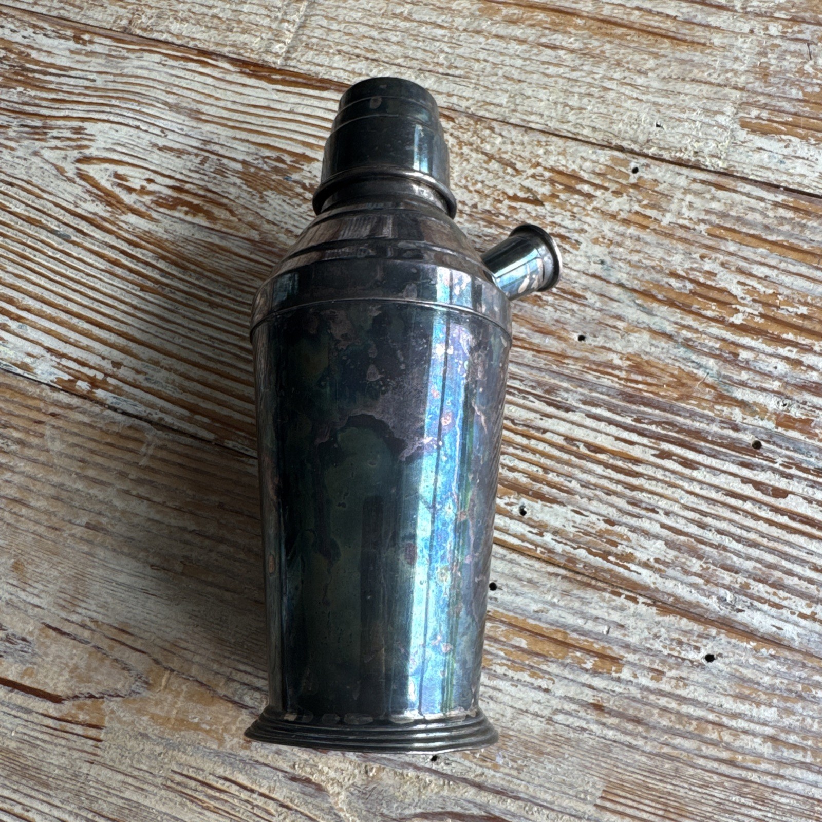 Vintage Silver Plated Cocktail Shaker Made In England