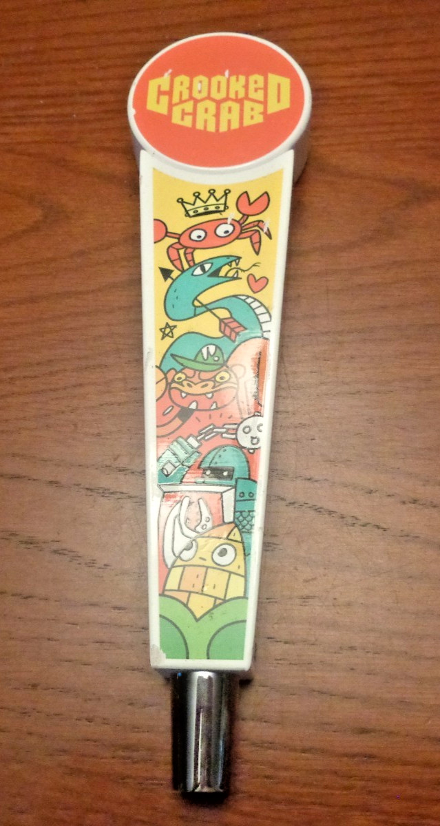 Crooked Crab Tap Handle Knob