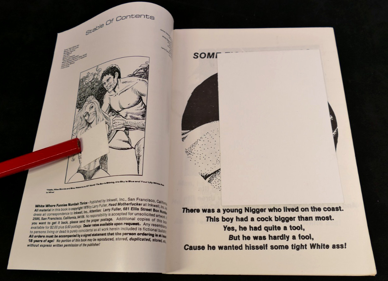 White Whore Funnies #3 Underground Comic – Vintage Unread 1st Print Comix