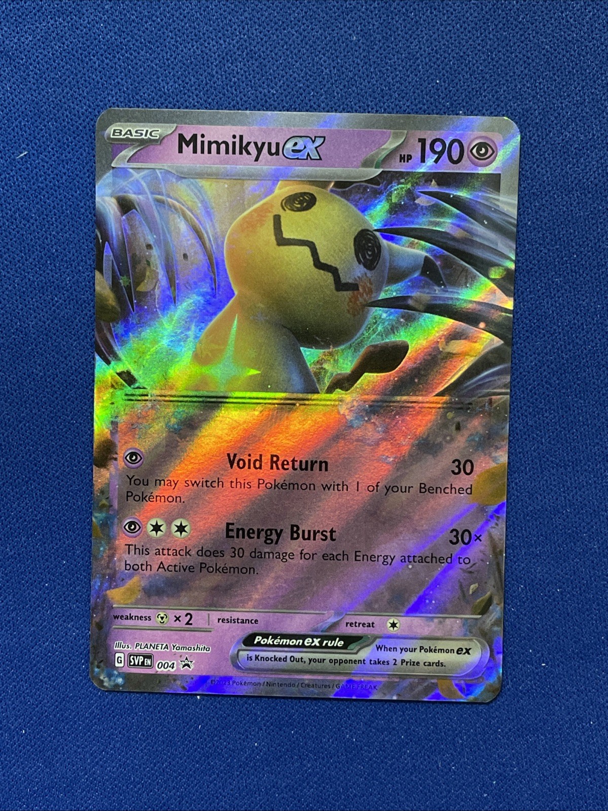 Mimikyu ex – 004 – SV: Scarlet & Violet Promo Cards (SVP) Pokémon