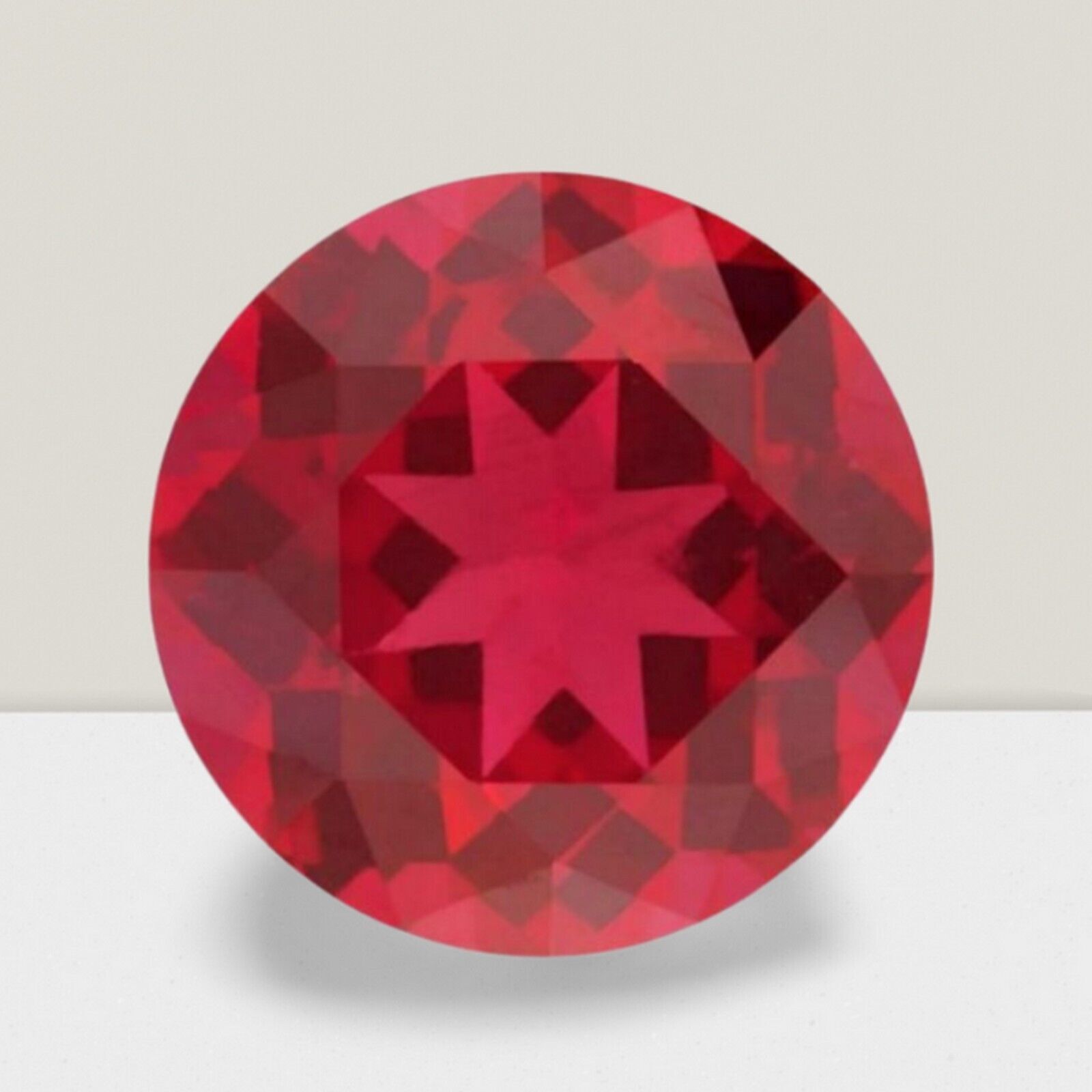 Ruby Round Cut Gemstone 1.30 Cts – 7 mm Lustrous Loose Gem
